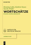 Cover: Wortsch&auml;tze - De Gruyter Mouton