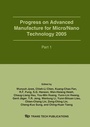 Cover: Progress on Advanced Manufacture for Micro/Nano Technology 2005 - Trans Tech Publications Ltd