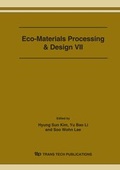 Cover: Eco-Materials Processing & Design VII - Trans Tech Publications Ltd