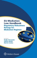 Cover: EU Mediation Law Handbook - Kluwer Law International