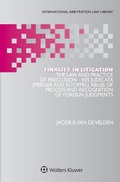 Abbildung von: Finality in Litigation - Kluwer Law International