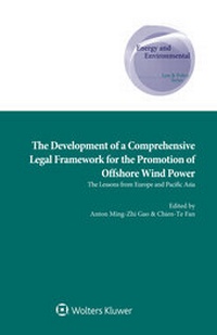 Abbildung von: The Development of a Comprehensive Legal Framework for the Promotion of Offshore Wind Power - Kluwer Law International