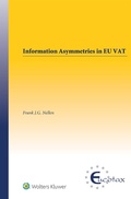 Cover: Information Asymmetries in EU VAT - Kluwer Law International