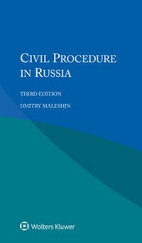 Abbildung von: Civil Procedure in Russia - Kluwer Law International