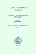 Cover: Studia Patristica. Vol. LXXXVII - Papers presented at the Seventeenth International Conference on Patristic Studies held in Oxford 2015 - Peeters Publishers