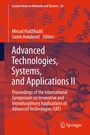 Cover: Advanced Technologies, Systems, and Applications II - Springer