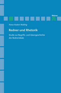 Abbildung von: Redner und Rhetorik - Meiner