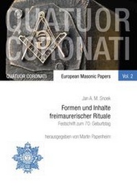 Enlarge image Cover: Formen und Inhalte freimaurerischer Rituale - Salier Verlag