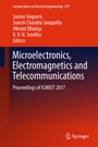 Cover: Microelectronics, Electromagnetics and Telecommunications - Springer