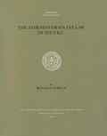 Cover: The Athenian Grain-Tax Law of 374/3 B.C. - American School of Classical Studies at Athens