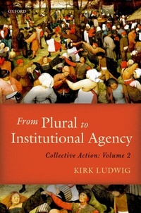 Enlarge image Cover: From Plural to Institutional Agency - OUP eBook