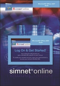 Enlarge image Cover: SimNet for Office 2007 Office Suite Registration Card - McGraw Hill Higher Education