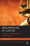 Cover: Miscarriages of Justice - Policy Press