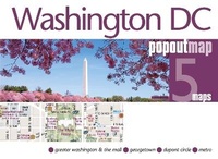 Abbildung von: Washington DC PopOut Map - PopOut Maps