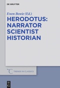 Cover: Herodotus - narrator, scientist, historian - De Gruyter