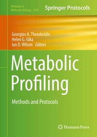 Enlarge image Cover: Metabolic Profiling - Humana Press Inc.