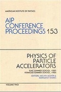 Cover: Physics of Particle Accelerators - American Institute of Physics