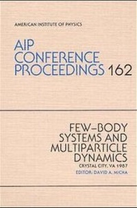 Abbildung von: Few-Body Systems and Multiparticle Dynamics - American Institute of Physics