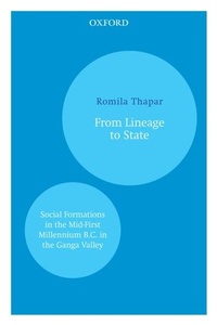 Enlarge image Cover: From Lineage to State - Oxford University Press