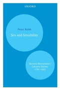 Cover: Sex and Sensibility - Oxford University Press