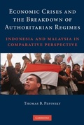 Cover: Economic Crises and the Breakdown of Authoritarian Regimes - Cambridge University Press
