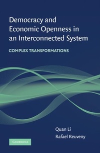 Enlarge image Cover: Democracy and Economic Openness in an Interconnected System - Cambridge University Press
