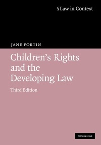 Enlarge image Cover: Children's Rights and the Developing Law - Cambridge University Press