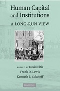Cover: Human Capital and Institutions - Cambridge University Press