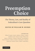 Cover: Preemption Choice - Cambridge University Press