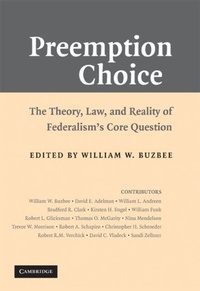 Enlarge image Cover: Preemption Choice - Cambridge University Press