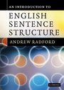 Cover: Introduction to English Sentence Structure - Cambridge University Press