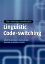 Cover: Cambridge Handbook of Linguistic Code-switching - Cambridge University Press