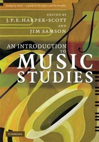 Enlarge image Cover: Introduction to Music Studies - Cambridge University Press