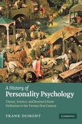 Cover: History of Personality Psychology - Cambridge University Press