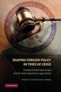 Cover: Shaping Foreign Policy in Times of Crisis - Cambridge University Press