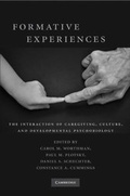 Cover: Formative Experiences - Cambridge University Press