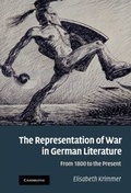 Cover: Representation of War in German Literature - Cambridge University Press