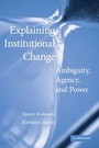 Cover: Explaining Institutional Change - Cambridge University Press