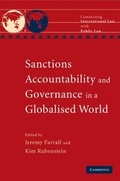Cover: Sanctions, Accountability and Governance in a Globalised World - Cambridge University Press
