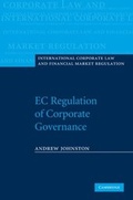Cover: EC Regulation of Corporate Governance - Cambridge University Press