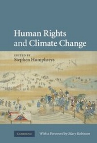 Enlarge image Cover: Human Rights and Climate Change - Cambridge University Press