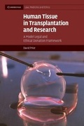 Cover: Human Tissue in Transplantation and Research - Cambridge University Press