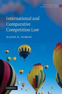 Abbildung von: International and Comparative Competition Law - Cambridge University Press