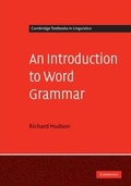 Cover: Introduction to Word Grammar - Cambridge University Press