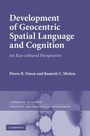 Cover: Development of Geocentric Spatial Language and Cognition - Cambridge University Press