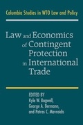 Cover: Law and Economics of Contingent Protection in International Trade - Cambridge University Press