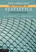 Cover: Cambridge Dictionary of Statistics - Cambridge University Press