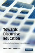 Cover: Towards Discursive Education - Cambridge University Press