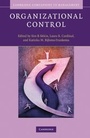 Cover: Organizational Control - Cambridge University Press