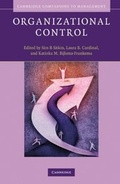 Cover: Organizational Control - Cambridge University Press